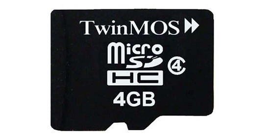 TwinMos Micro SD Card 4GB